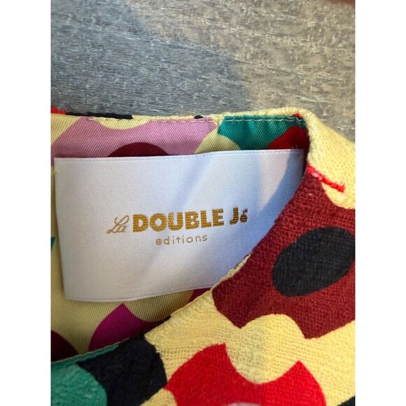 La DoubleJ Groovy Dot Giallo Set - Sz. Small La Scala Top & Hendrix Pants - Picture 3 of 9